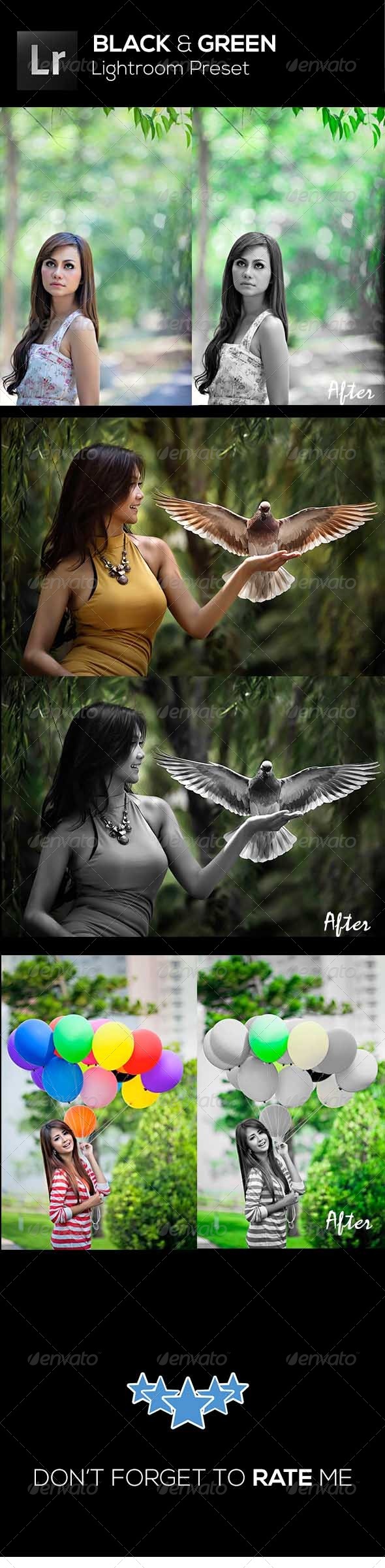 GraphicRiver Black & Green Lightroom Preset 8336303 GraphicRiver Black & Green Lightroom Preset 8336303