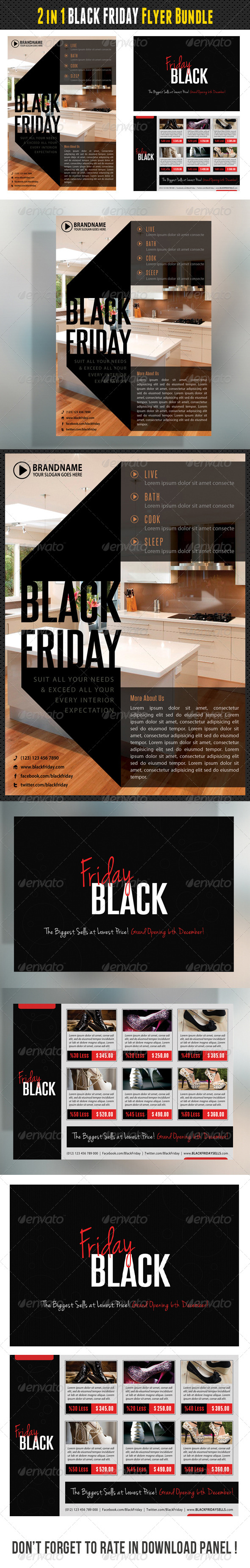 GraphicRiver 2 in 1 Black Friday Flyers Bundle 01 8336812 GraphicRiver 2 in 1 Black Friday Flyers Bundle 01 8336812
