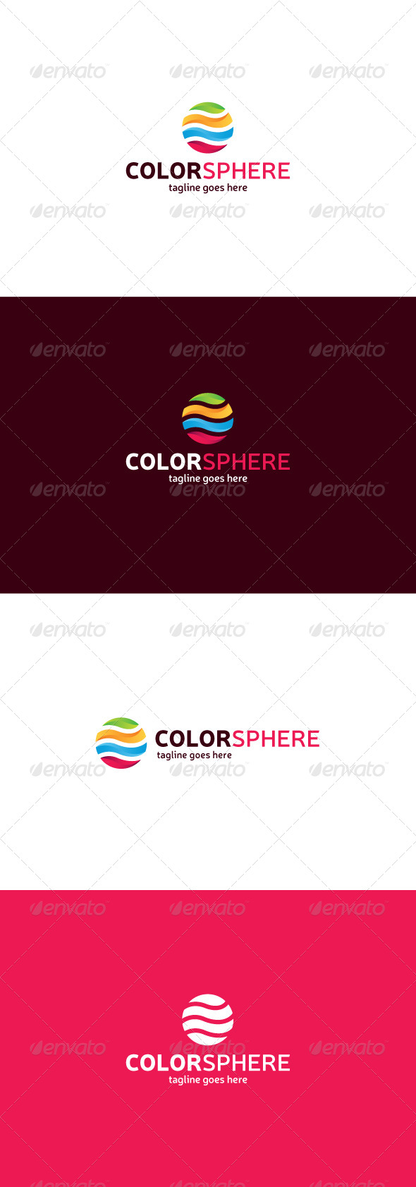 GraphicRiver Color Sphere Logo 8337221 GraphicRiver Color Sphere Logo 8337221