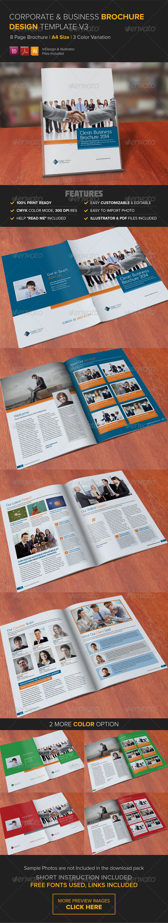 GraphicRiver Corporate Multipurpose Brochure Template v3 8338132 GraphicRiver Corporate Multipurpose Brochure Template v3 8338132