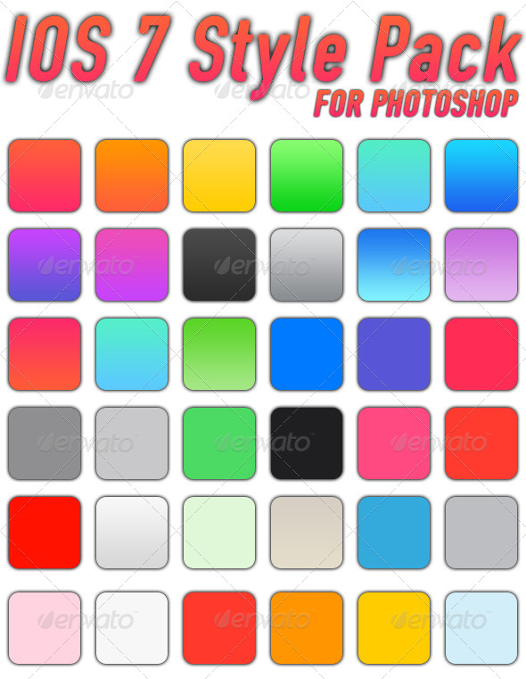 GraphicRiver Photoshop Flat Style Pack 8338589 GraphicRiver Photoshop Flat Style Pack 8338589