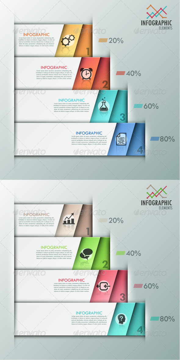 Modern Infographics Options Banner 2 Versions Modern Infographics Options Banner 2 Versions