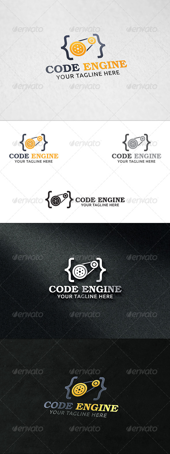 GraphicRiver Code Engine V2 Logo Template 8339313 GraphicRiver Code Engine V2 Logo Template 8339313