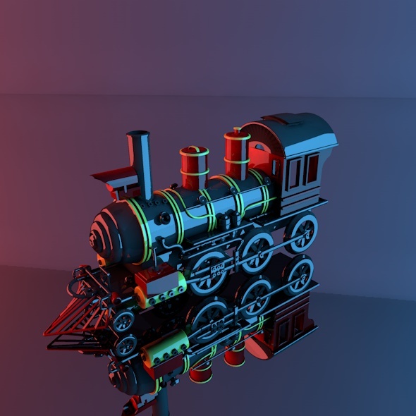 3DOcean Train 8340166 3DOcean Train 8340166