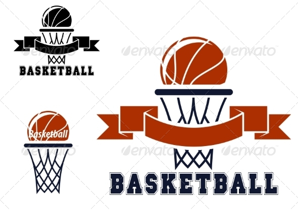 GraphicRiver Basketball Emblems and Symbols 8340252 GraphicRiver Basketball Emblems and Symbols 8340252