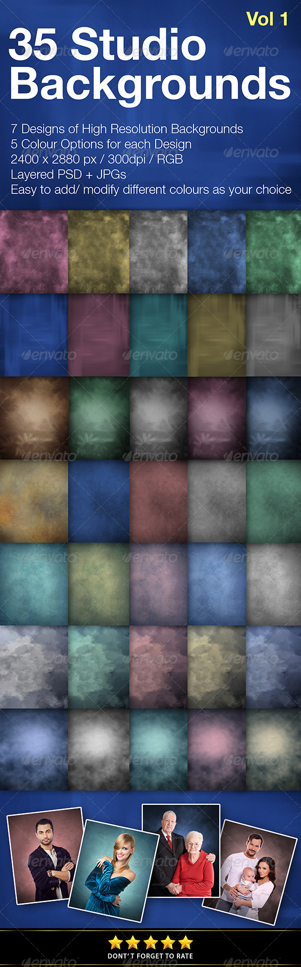 35 Studio Backgrounds 35 Studio Backgrounds