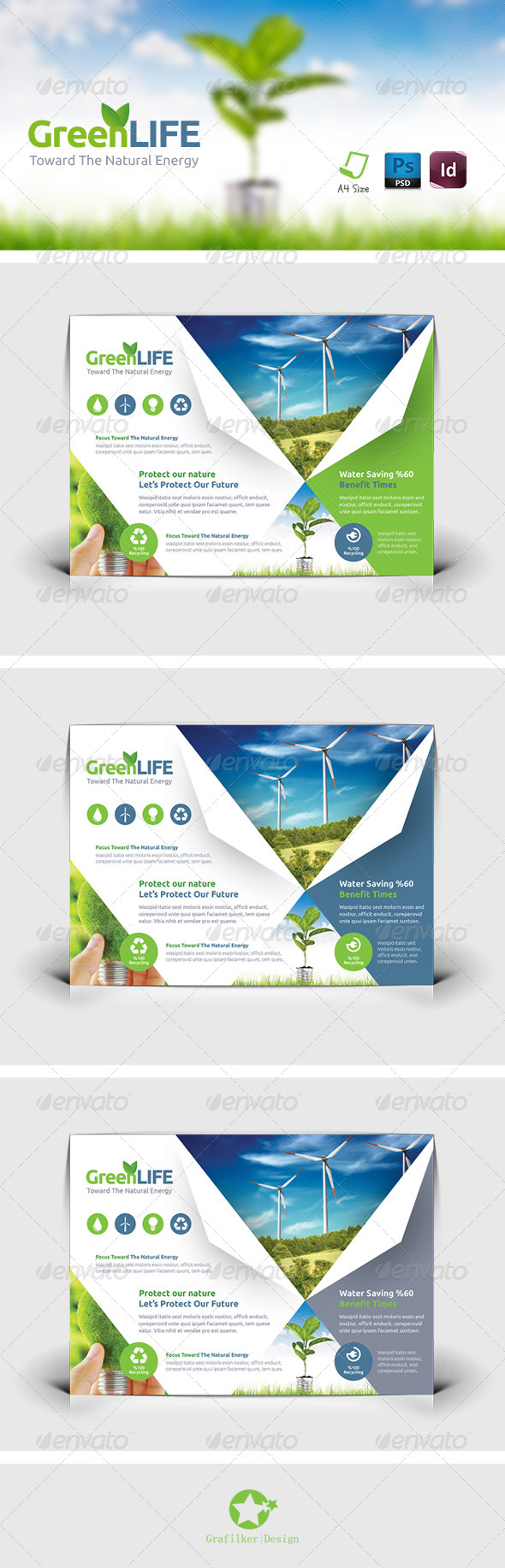 GraphicRiver Green Energy Flyer Templates 8342913 GraphicRiver Green Energy Flyer Templates 8342913