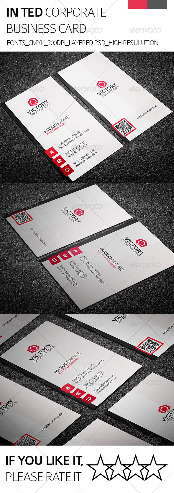 GraphicRiver Inted & Corporate Business Card 8343342 GraphicRiver Inted & Corporate Business Card 8343342