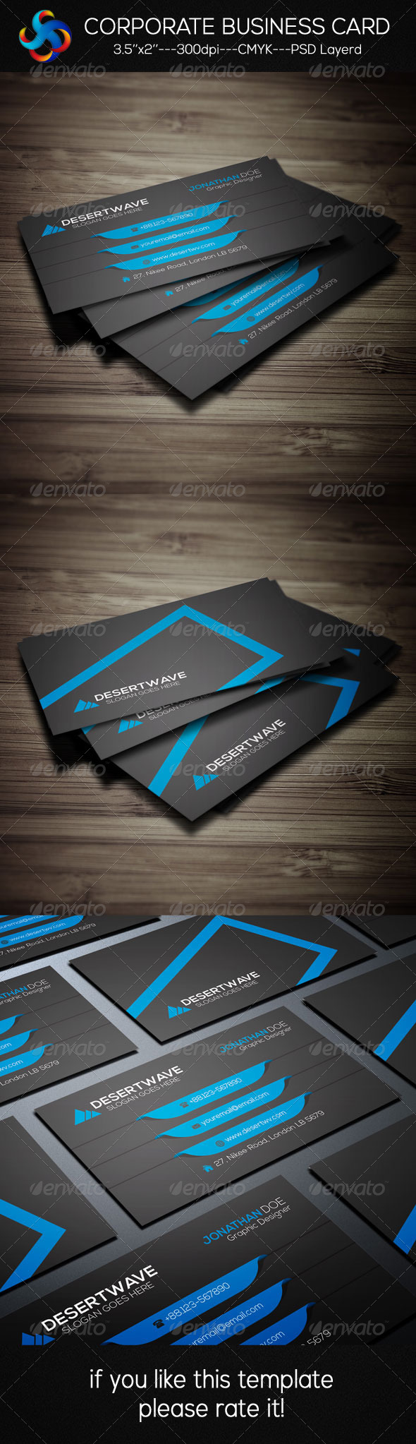 GraphicRiver Creative Corporate Business Card 8344080 GraphicRiver Creative Corporate Business Card 8344080
