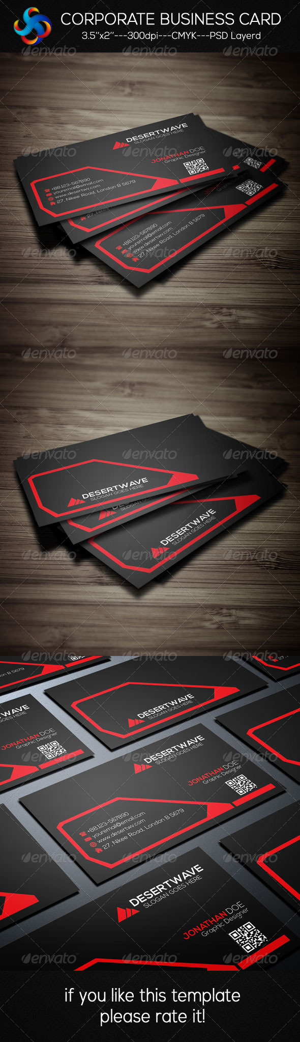 Creative Corporate Business Card Creative Corporate Business Card