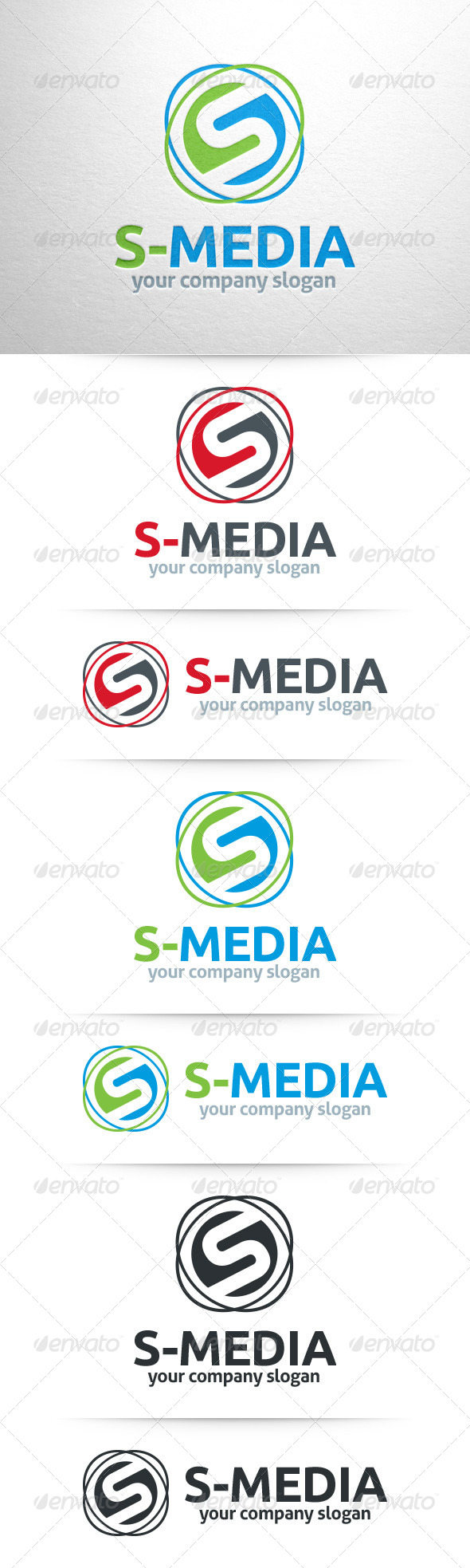 GraphicRiver S-Media Letter S Logo 8348419 GraphicRiver S-Media Letter S Logo 8348419