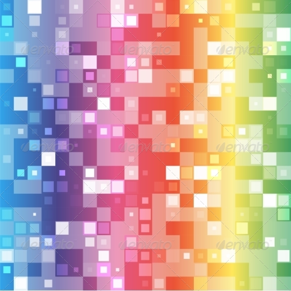 GraphicRiver Mosaic Rainbow 8348451 GraphicRiver Mosaic Rainbow 8348451