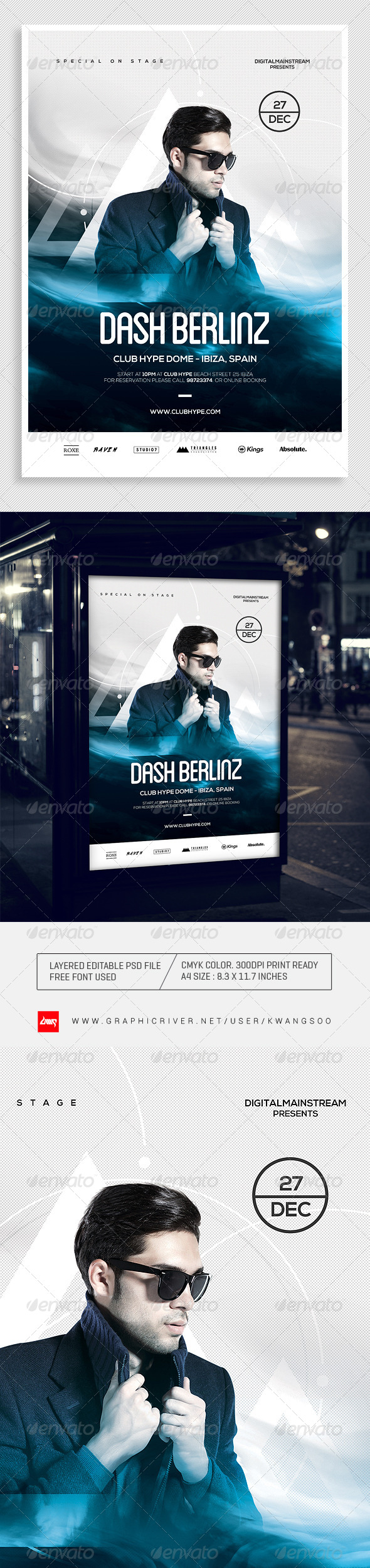 GraphicRiver Special Dj Electronic Dance Music Flyer Poster 2 8343845 GraphicRiver Special Dj Electronic Dance Music Flyer Poster 2 8343845