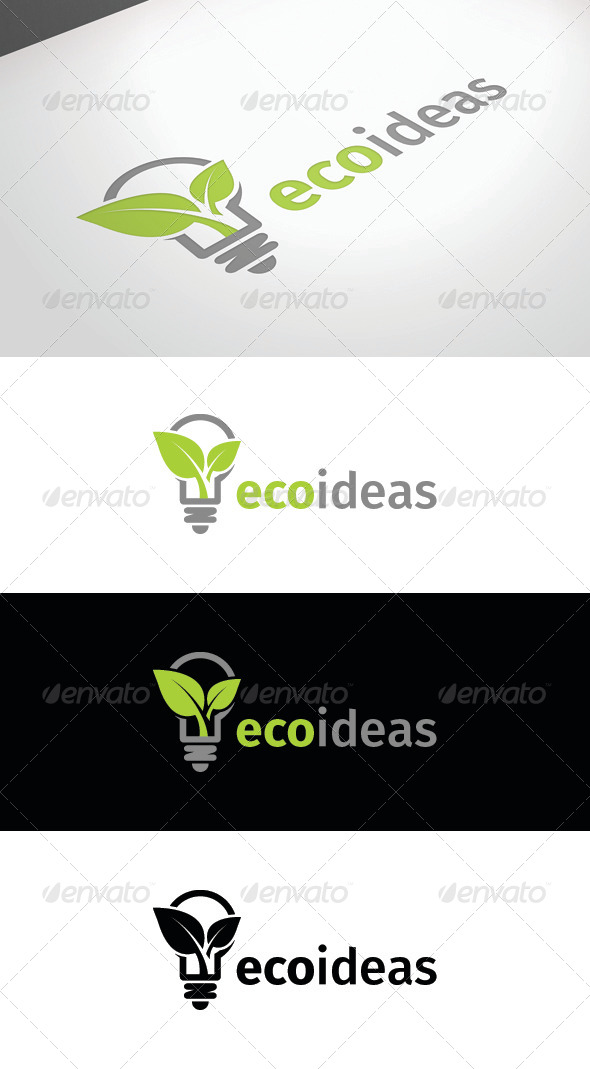 GraphicRiver Eco Ideas Logo Template 8348600 GraphicRiver Eco Ideas Logo Template 8348600