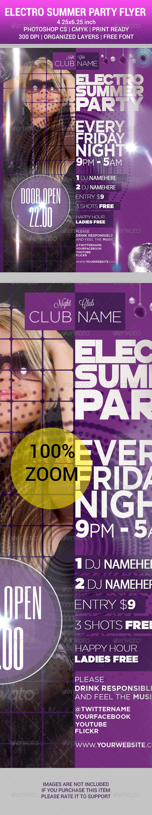 GraphicRiver ELECTRO SUMMER PARTY 2014 Flyer 8349263 GraphicRiver ELECTRO SUMMER PARTY 2014 Flyer 8349263