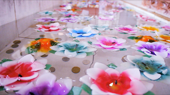 Floating Candle Flowers Floating Candle Flowers
