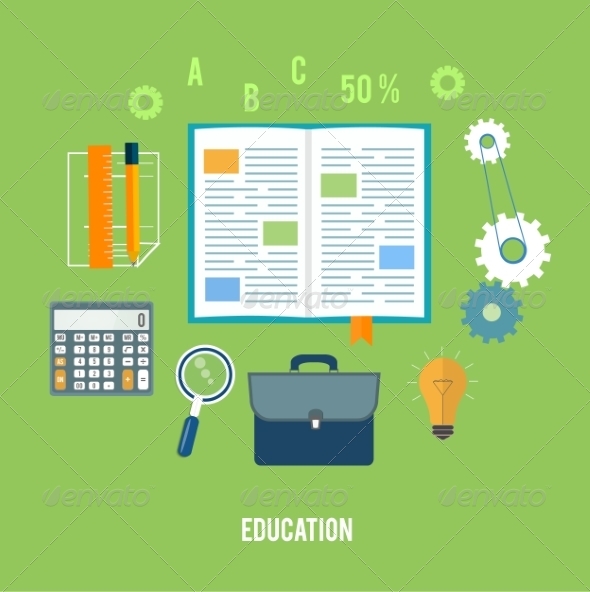 GraphicRiver Business and Education Concept 8349555 GraphicRiver Business and Education Concept 8349555