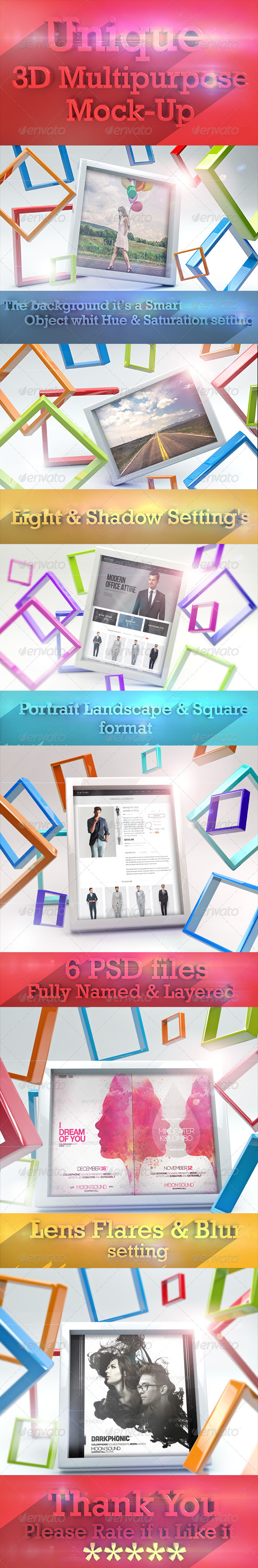 GraphicRiver 3D Unique Mock-Up 8349767 GraphicRiver 3D Unique Mock-Up 8349767