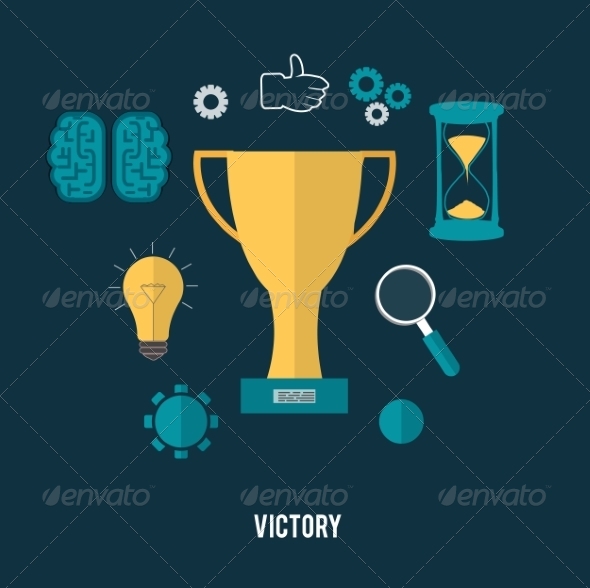 GraphicRiver Golden Trophy Winner Cup with Icons 8350543 GraphicRiver Golden Trophy Winner Cup with Icons 8350543