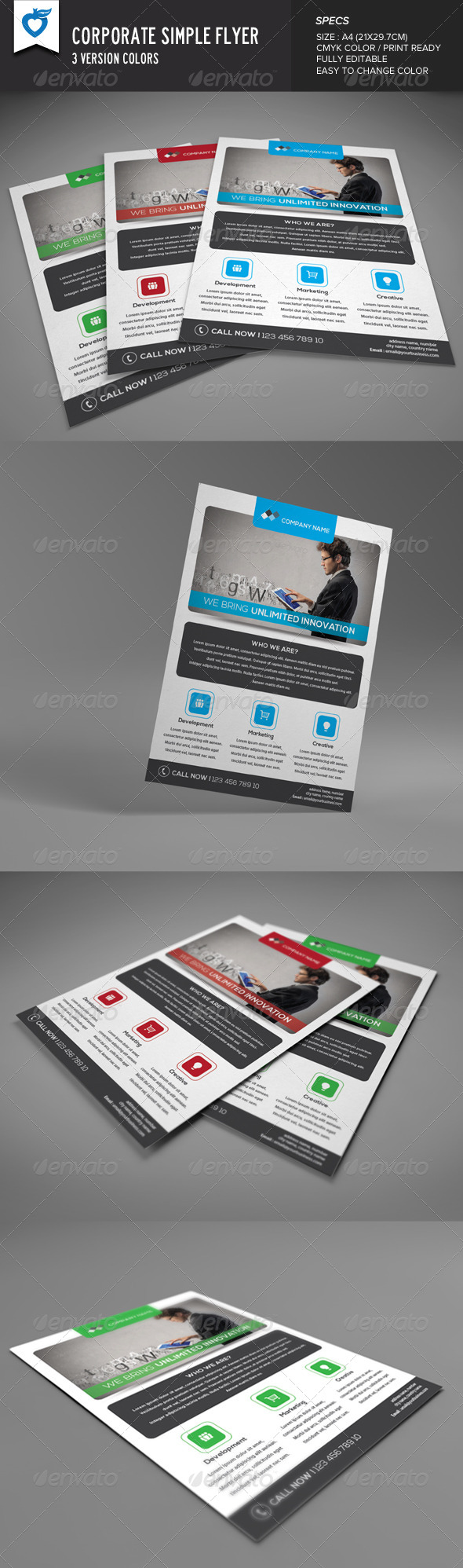 Corporate Simple Flyer Corporate Simple Flyer