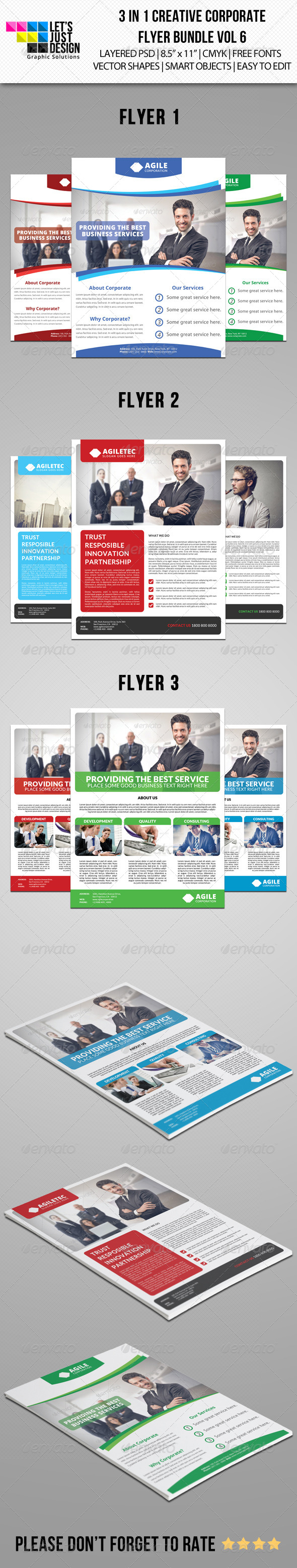 GraphicRiver Creative Corporate Flyer Pack Vol 6 8352071 GraphicRiver Creative Corporate Flyer Pack Vol 6 8352071