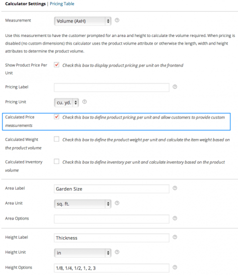 WooCommerce Measurement Price Calculator Calculated Price