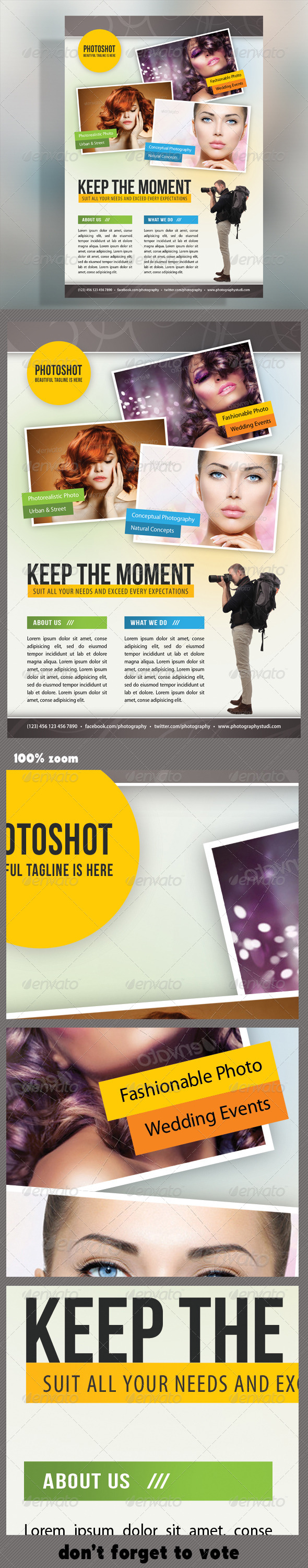 GraphicRiver Photograph Product Multipurpose Flyer 08 8353055 GraphicRiver Photograph Product Multipurpose Flyer 08 8353055