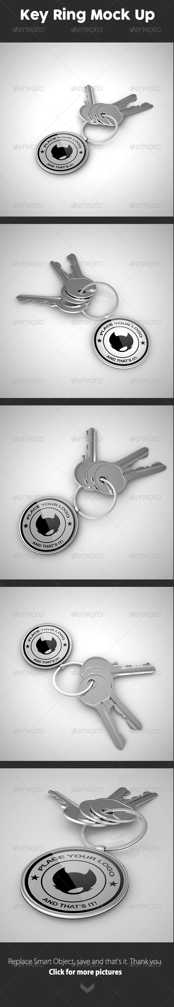 GraphicRiver Key Ring Mock Up 8353323 GraphicRiver Key Ring Mock Up 8353323