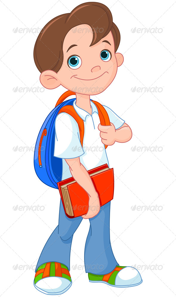 GraphicRiver Schoolboy 8354130 GraphicRiver Schoolboy 8354130