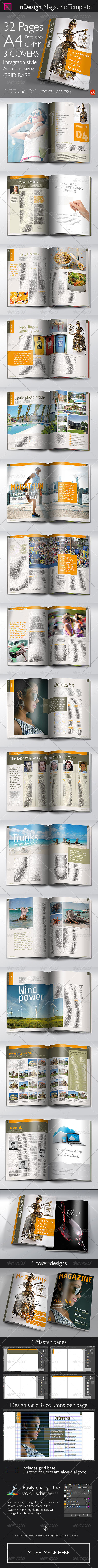 GraphicRiver Multipurpose Magazine Template 8340234 GraphicRiver Multipurpose Magazine Template 8340234