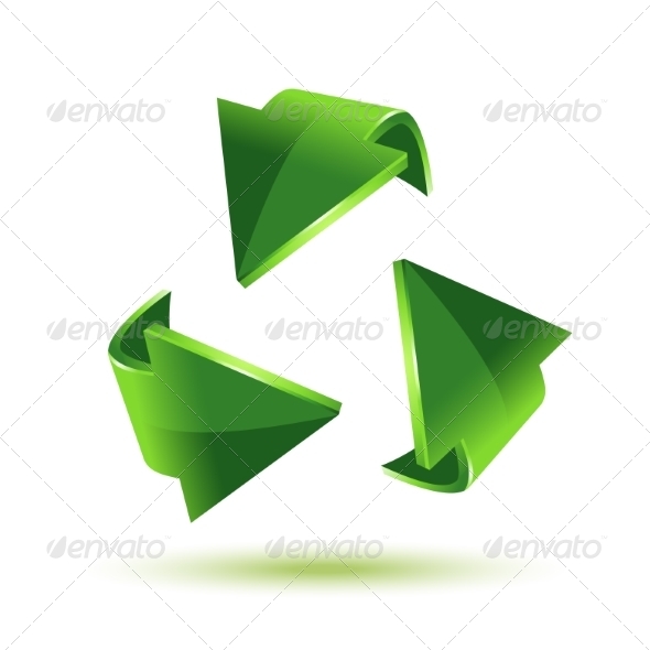 GraphicRiver Green Recycling Arrows 8356678 GraphicRiver Green Recycling Arrows 8356678