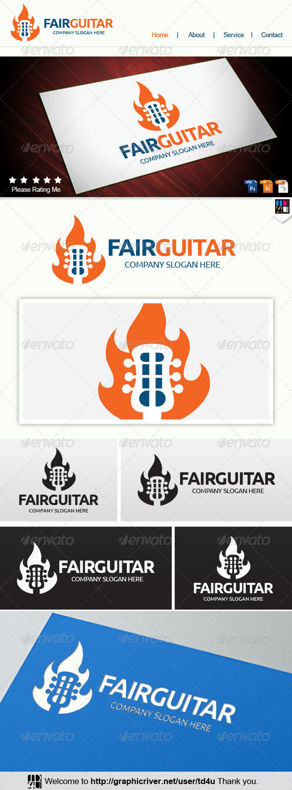 GraphicRiver Fair Guitar 8357675 GraphicRiver Fair Guitar 8357675