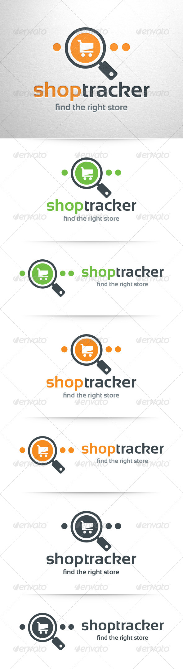 GraphicRiver Shop Tracker Logo Template 8358366 GraphicRiver Shop Tracker Logo Template 8358366