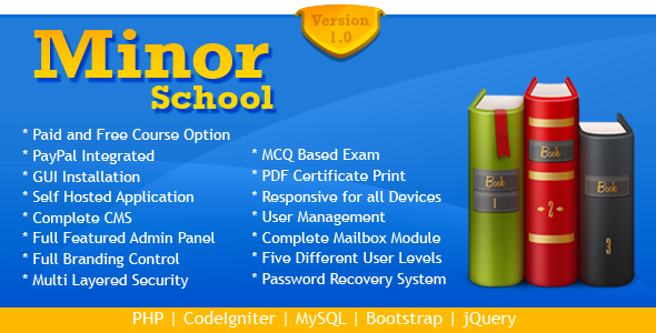 CodeCanyon MinorSchool Online Exam System MCQ 8225568 CodeCanyon MinorSchool Online Exam System MCQ 8225568