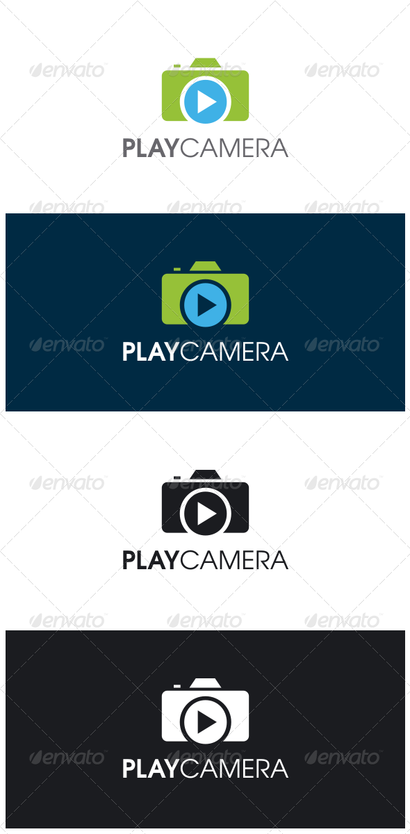 GraphicRiver Play Camera Logo 8365016 GraphicRiver Play Camera Logo 8365016