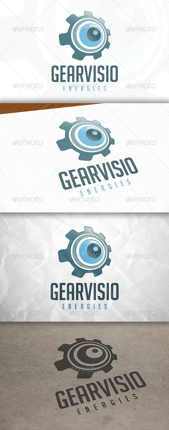 GraphicRiver Eye Gear Logo 8366091 GraphicRiver Eye Gear Logo 8366091
