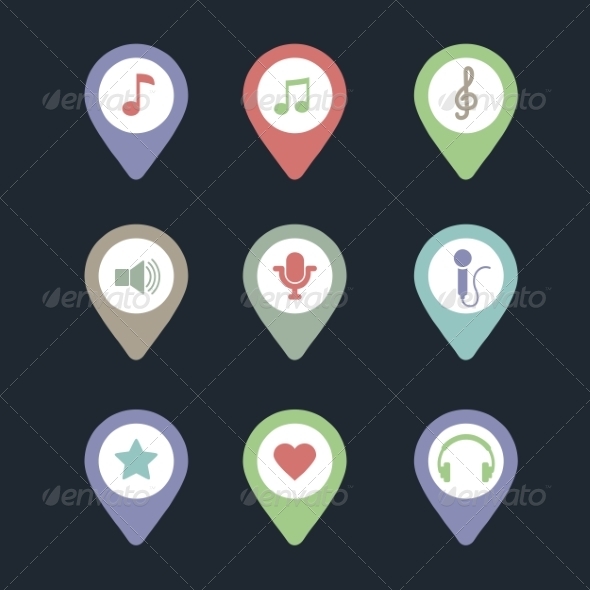 GraphicRiver Mapping Pins Icon 8366259 GraphicRiver Mapping Pins Icon 8366259