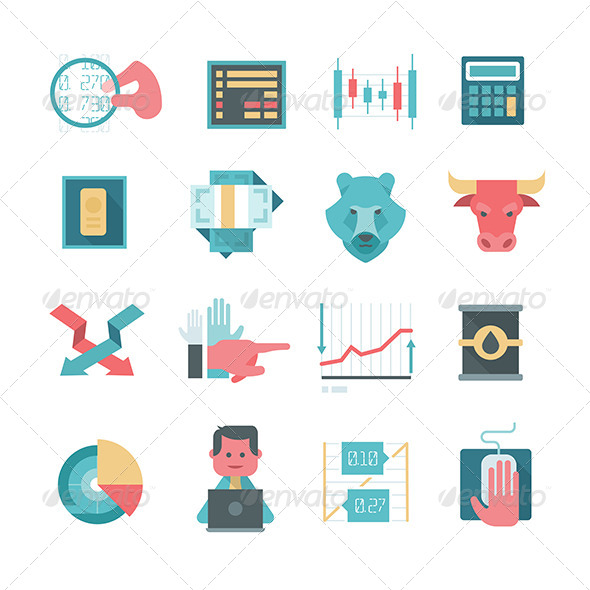 GraphicRiver Icons of Online Stocks Trading 8366798 GraphicRiver Icons of Online Stocks Trading 8366798