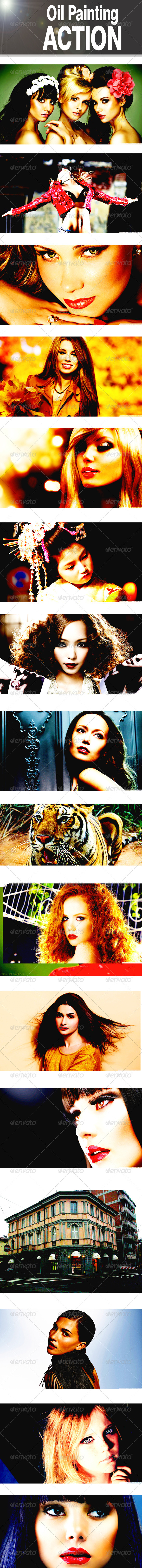 GraphicRiver Oil Painting PS Action 8367524 GraphicRiver Oil Painting PS Action 8367524
