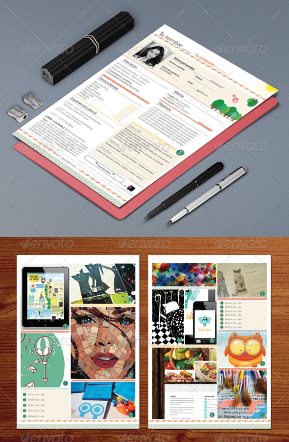 GraphicRiver Curriculum Vitae Colorful and Clean 8350736 GraphicRiver Curriculum Vitae Colorful and Clean 8350736