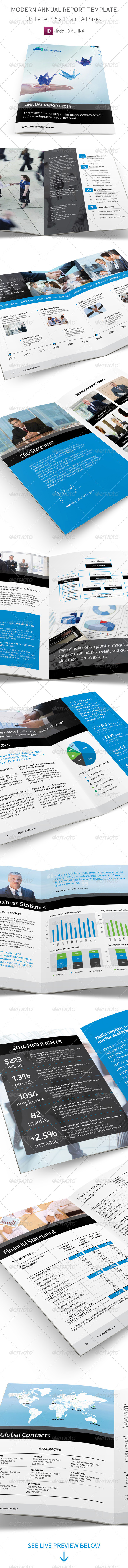 GraphicRiver Modern Annual Report Template 8370386 GraphicRiver Modern Annual Report Template 8370386