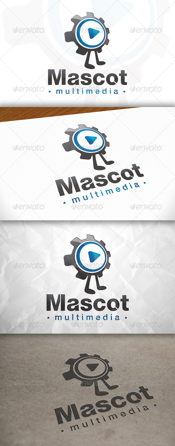 GraphicRiver Multimedia Mascot Logo 8370940 GraphicRiver Multimedia Mascot Logo 8370940