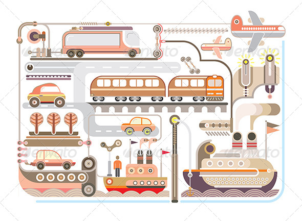 Travel and Transport Illustration (Travel)