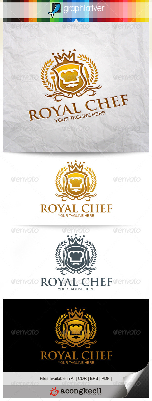 GraphicRiver Royal Chef 8373352 GraphicRiver Royal Chef 8373352