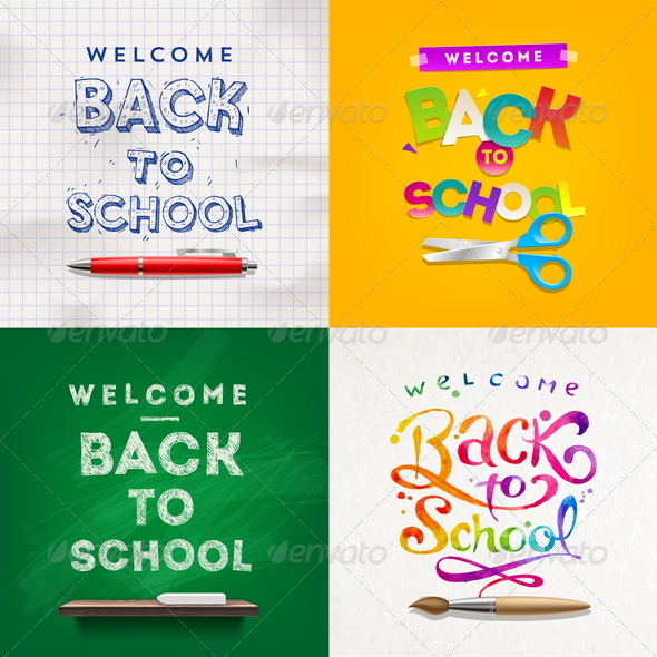 GraphicRiver Back to School 8373444 GraphicRiver Back to School 8373444