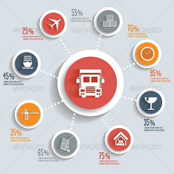 Logistics Infographic (Infographics)