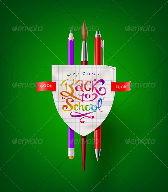 GraphicRiver Back to School Vector Illustration 8373559 GraphicRiver Back to School Vector Illustration 8373559