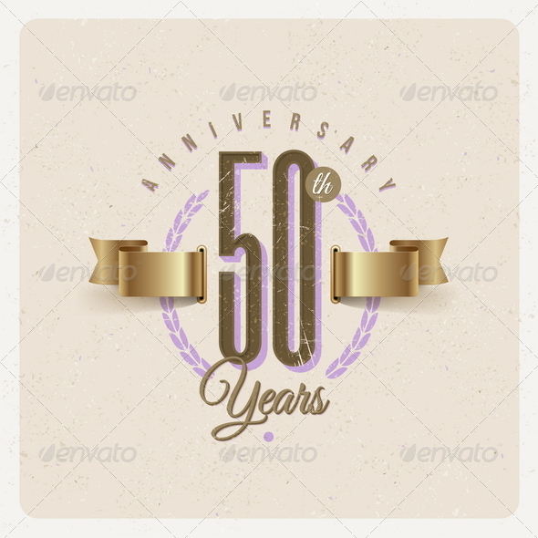 GraphicRiver Vintage Anniversary Type Emblem 8373799 GraphicRiver Vintage Anniversary Type Emblem 8373799