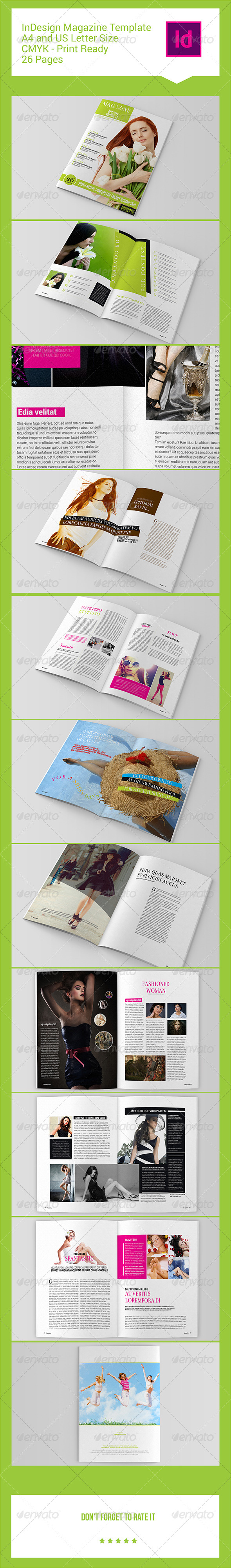 GraphicRiver InDesign Magazine Template 26 Pages 8373829 GraphicRiver InDesign Magazine Template 26 Pages 8373829