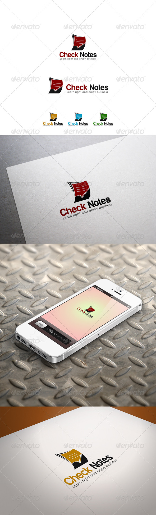 GraphicRiver Check Notes 8373926 GraphicRiver Check Notes 8373926